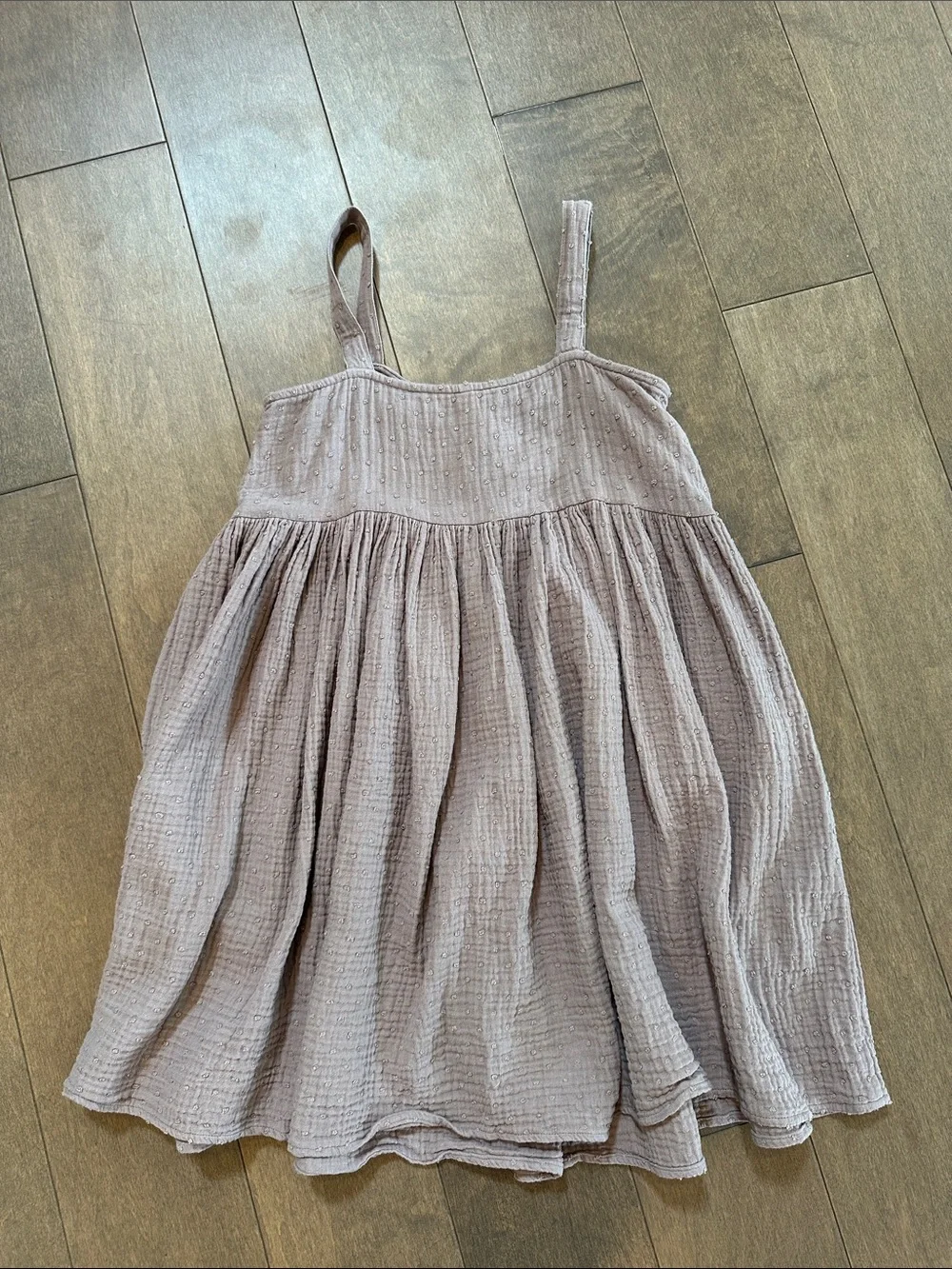 Rylee + Cru Sleeveless Cotton Gauze Dress - Mauve